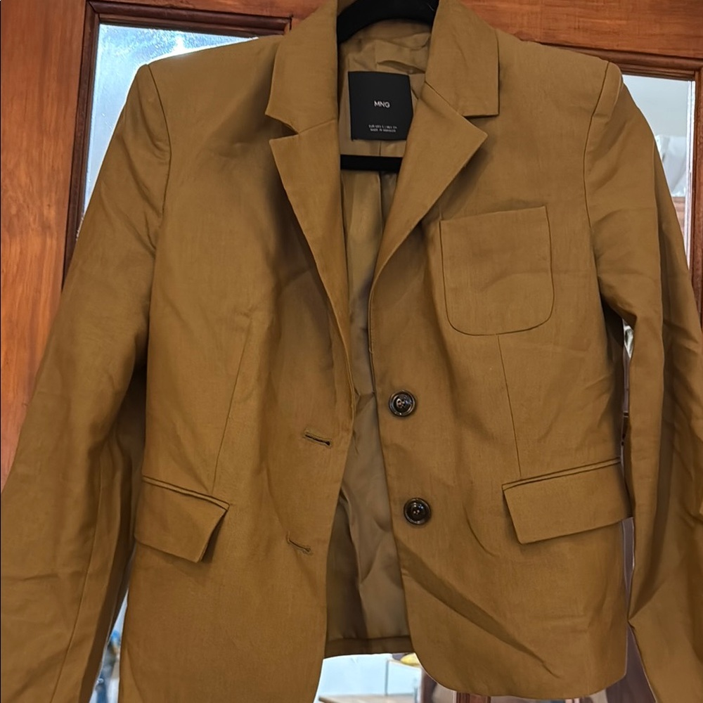 Mango Tan Blazer - image 1